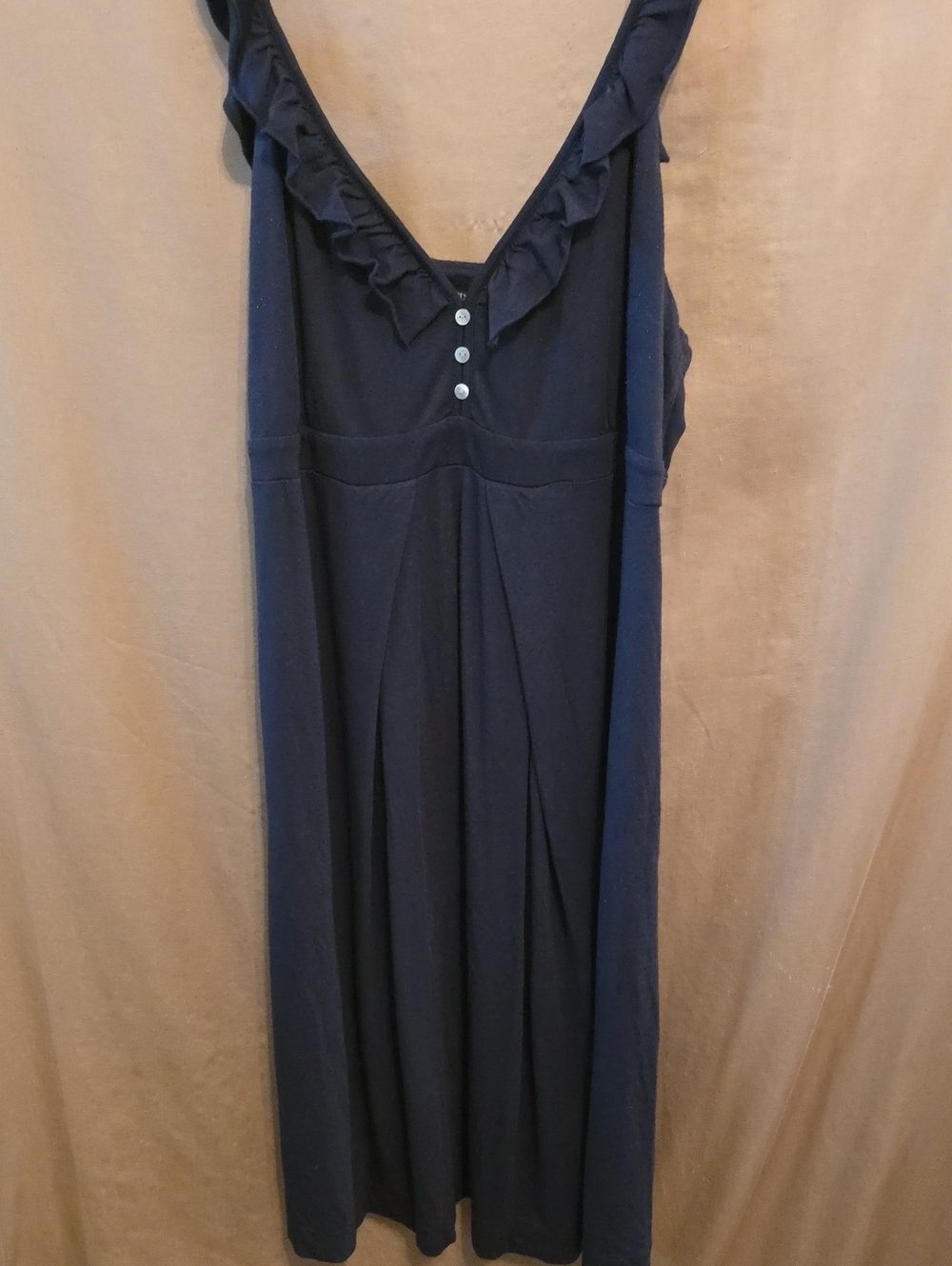 🏝️Ladies' Black Knit Dress or Coverup XL